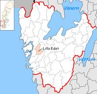 Lilla Edet in Västra Götaland county